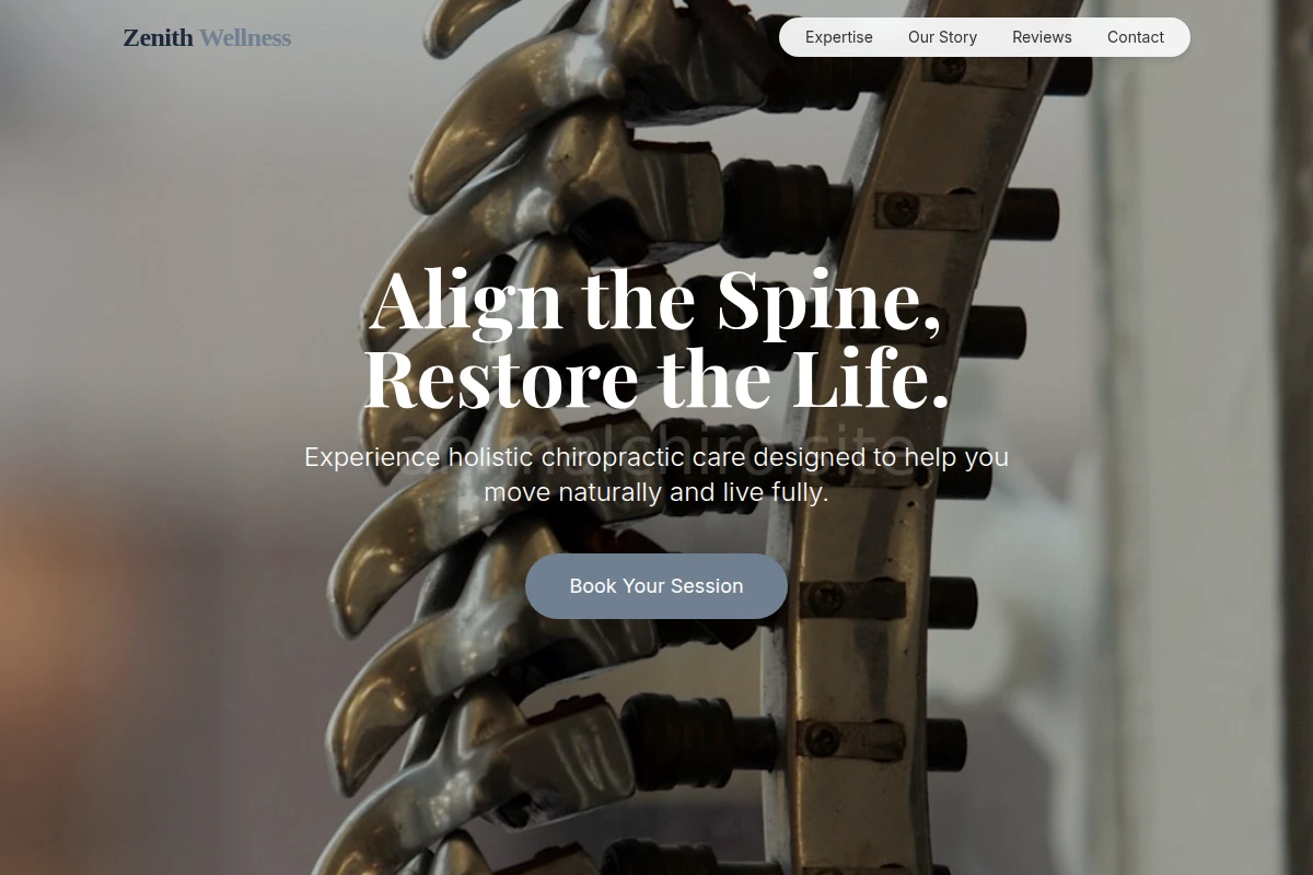 Organic Chiropractor