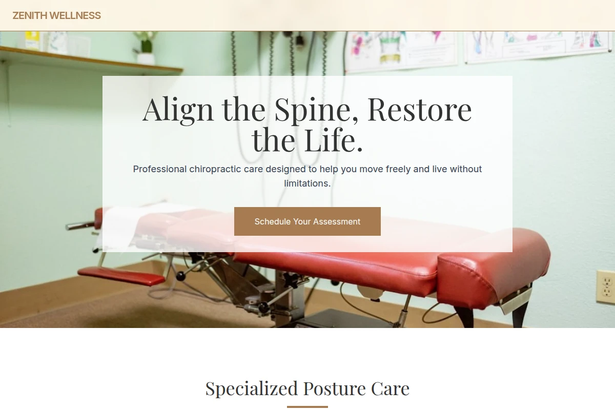 Posture Chiropractor
