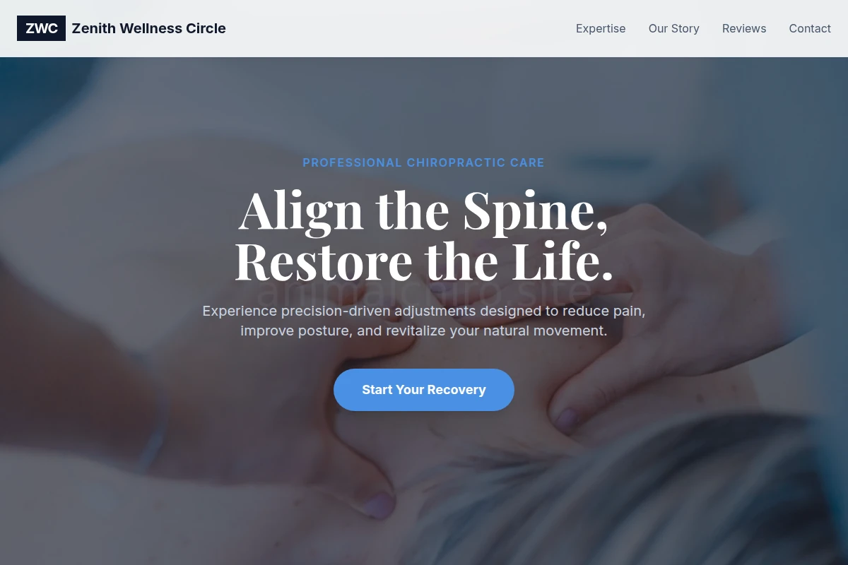 Clinic Chiropractor