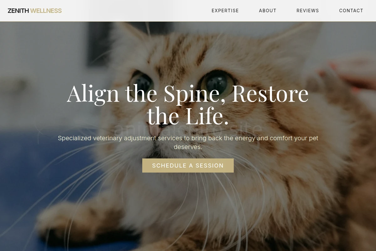 Adjustment Veterinary